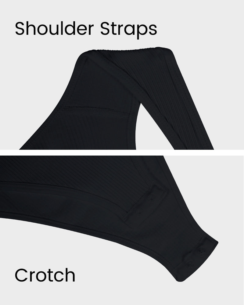 Bodysuits sin mangas con control abdominal