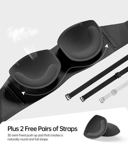 Sujetador push-up convertible sin aros