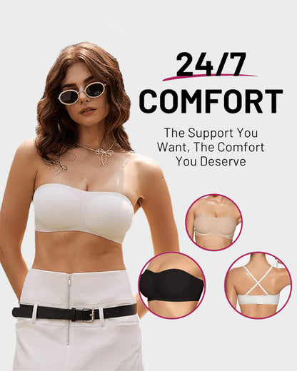 Sujetador push-up convertible sin aros