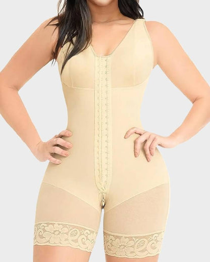 Faja postquirúrgica de ultra compresión – Control abdominal y realce de glúteos con cierre en la entrepierna