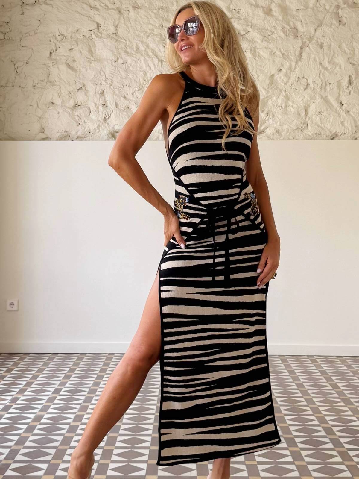 VESTIDO FRANKLIN CAMALEÓN