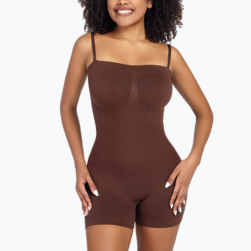 Body faja sin tirantes tipo vestido