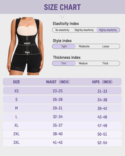 Faja de compresión abdominal postquirúrgica