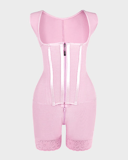 Faja de compresión abdominal postquirúrgica