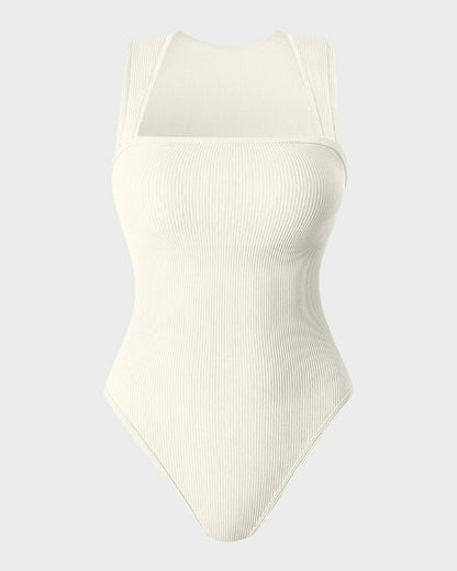 Bodysuits sin mangas con control abdominal