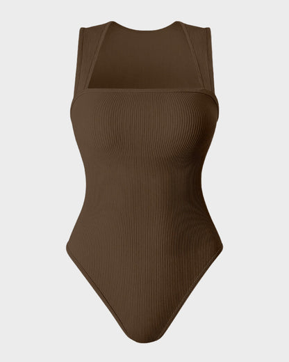 Bodysuits sin mangas con control abdominal