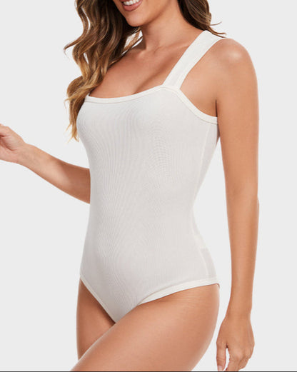 Bodysuits sin mangas con control abdominal