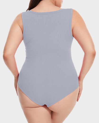 Bodysuits sin mangas con control abdominal