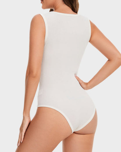 Bodysuits sin mangas con control abdominal
