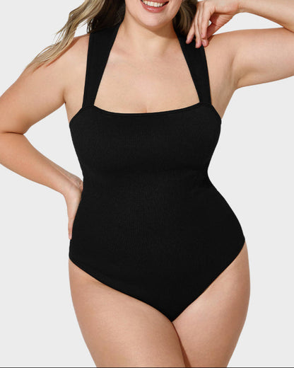 Bodysuits sin mangas con control abdominal
