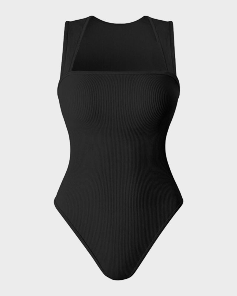 Bodysuits sin mangas con control abdominal