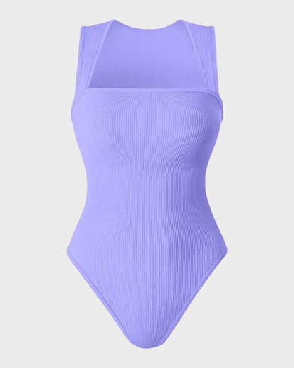 Bodysuits sin mangas con control abdominal