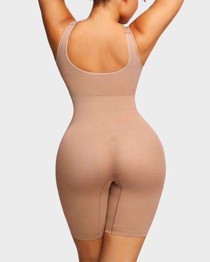 Body moldeador sin costuras hasta medio muslo