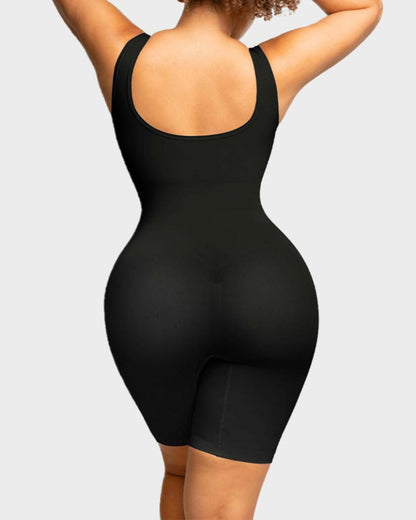 Body moldeador sin costuras hasta medio muslo