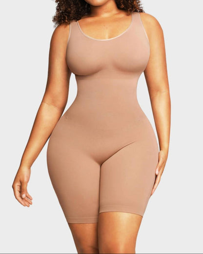Body moldeador sin costuras hasta medio muslo