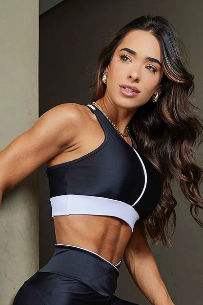 Conjunto Fitness Athletic Negro
